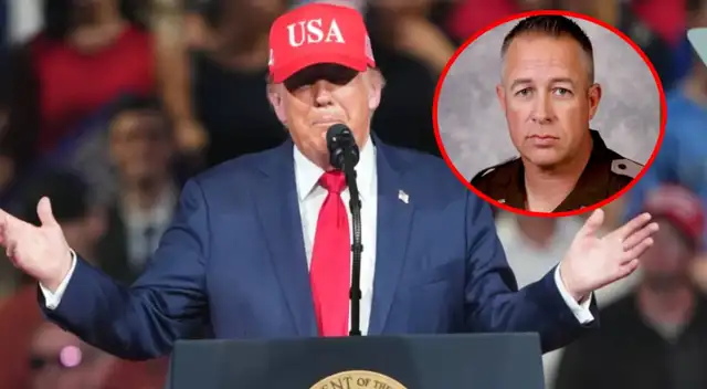 Trump expulsa a Lance Schroyer, un expolicía; ya NO será candidato para dirigir el ICE. Trump expulsa a Lance Schroyer, un expolicía; ya NO será candidato para dirigir el ICE.