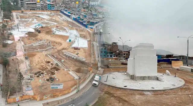 La obra en San Juan de Lurigancho ya registra un 65 % de avance y se transformará en un moderno espacio público para los vecinos.