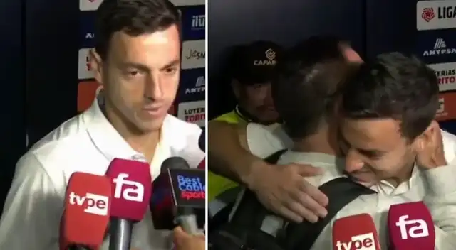 Guede y Duarte protagonizaron emotivo abrazo tras triunfo de Alianza sobre ADT