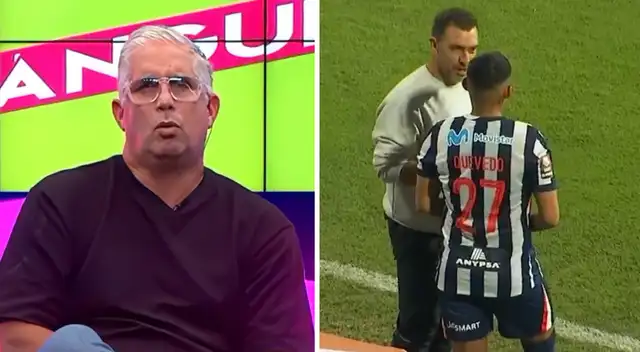 Diego Rebagliati sobre regreso de Kevin Quevedo a Alianza Lima. Foto: composición Líbero/Movistar Deportes/L1 Max