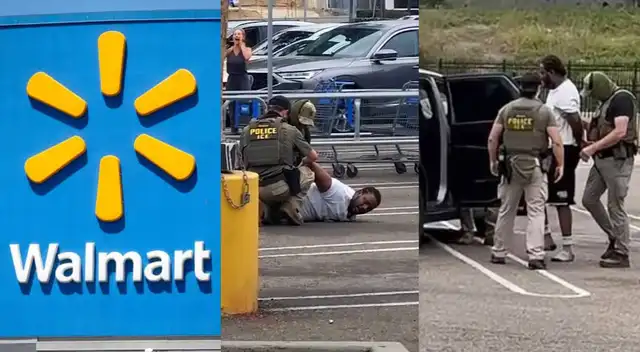 ICE detuvo a una persona el domingo en un Walmart de National City, San Diego, California. ICE detuvo a una persona el domingo en un Walmart de National City, San Diego, California.
