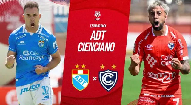 ADT y Cienciano juegan este miércoles por la fecha 9 del Torneo Clausura 2026 de la Liga 1.
