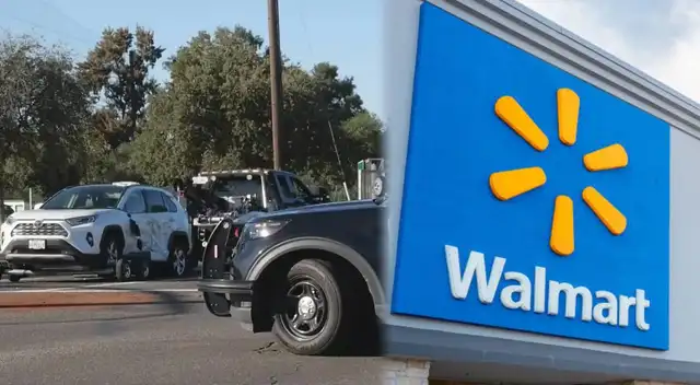 Cinco adolescentes fueron detenidos tras estrellar un auto robado frente a un Walmart en West Sacramento.