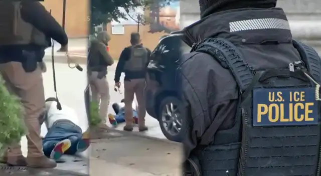 Un hombre resultó herido luego de que agentes de ICE lo detuvieran por error. Un hombre resultó herido luego de que agentes de ICE lo detuvieran por error.