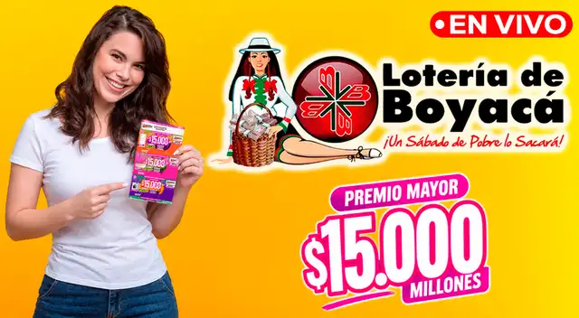 Revisa los resultados del último sorteo 4643 de la Lotería de Boyacá de HOY, sábado 26 de septiembre de 2026.