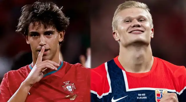 Portugal vs Noruega por la Nations League.