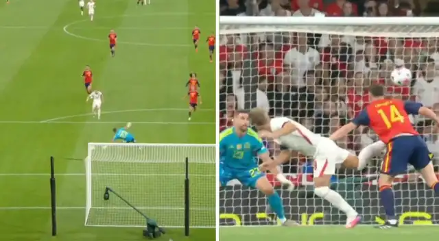 Kane y Gordon remontan el partido e Inglaterra vence 2-1 a España. Foto: composición Líbero