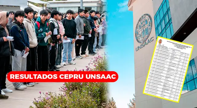 Revisa los resultados del CEPRU UNSAAC del Primer Examen Ordinario 2026-II.