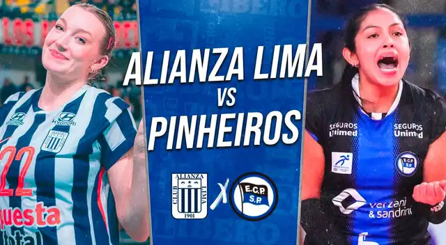Alianza Lima vs Pinheiros EN VIVO.