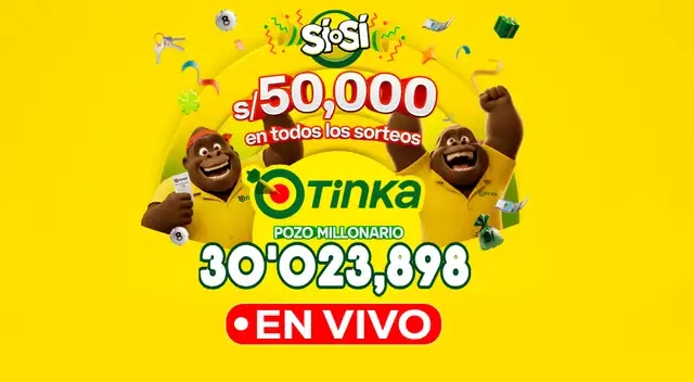 Consulta los resultados del sorteo La Tinka de HOY, domingo 27 de septiembre de 2026.