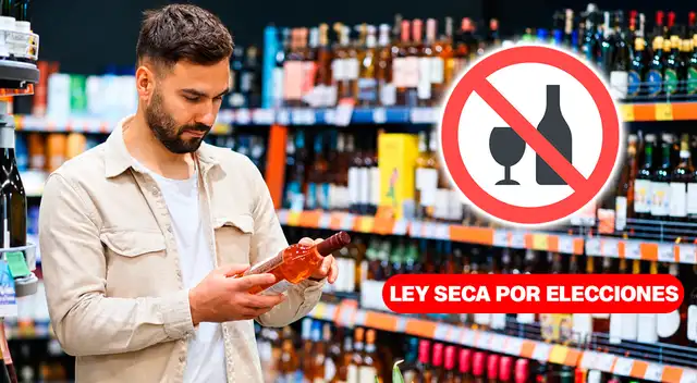 Ley seca por las Elecciones Regionales y Municipales 2026: ¿cuándo inicia y hasta qué hora regirá?
