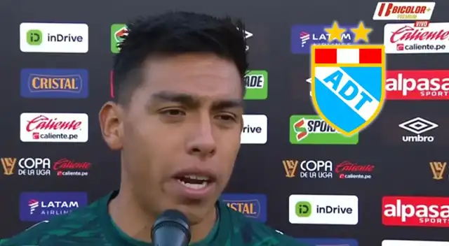 Diego Enríquez destacó el triunfo de Cristal sobre ADT