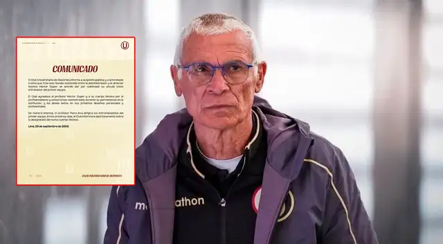 Universitario oficializó la salida de Héctor Cúper como entrenador. Foto: composición Líbero Universitario oficializó la salida de Héctor Cúper como entrenador. Foto: composición Líbero