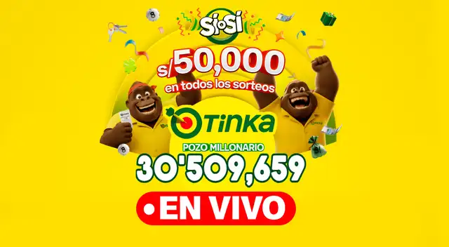 Revisa los resultados del sorteo La Tinka de HOY, miércoles 30 de septiembre. Revisa los resultados del sorteo La Tinka de HOY, miércoles 30 de septiembre.