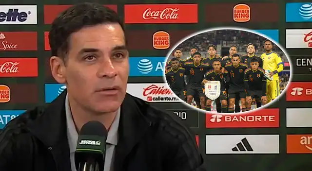 Rafa Márquez, DT de México, se rindió en elogios ante la selección peruana