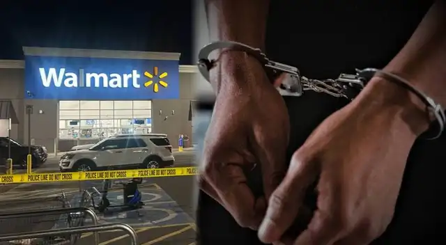 Hombre es detenido tras amenazar con un arma a clientes de un Walmart en Delco.