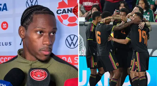 Jonathan David, delantero de Canadá, elogió el rendimiento de la selección peruana