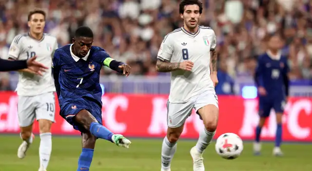 Francia vs. Italia juegan EN VIVO HOY por el grupo 1 de la Liga A de la UEFA Nations League 2026-2027.