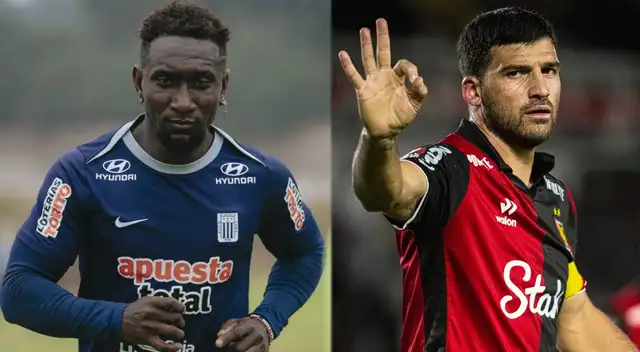Alianza Lima vs Melgar en un partido amistoso.