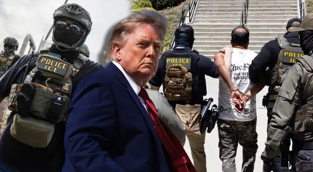 El gobierno de Trump registró altas cifras de detenciones migratorias en los últimos tres meses. El gobierno de Trump registró altas cifras de detenciones migratorias en los últimos tres meses.