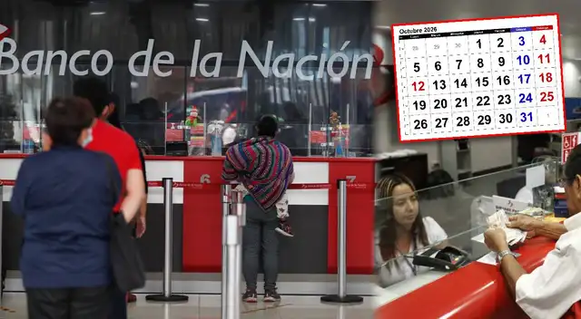 Consulta el cronograma oficial de pagos 2026 del Banco de la Nación y revisa las fechas exactas de depósito.