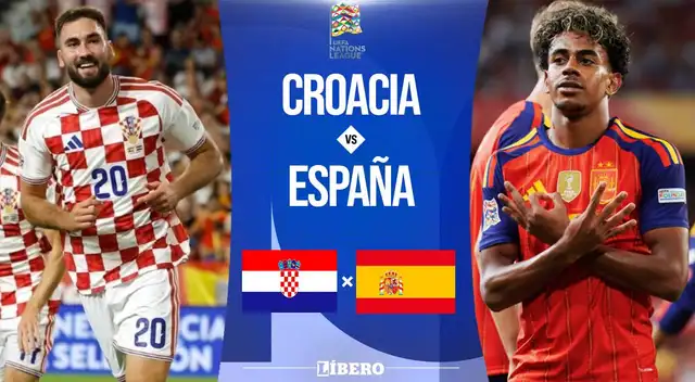 España y Croacia juegan este martes por el grupo 3 de la Liga A de la UEFA Nations League.