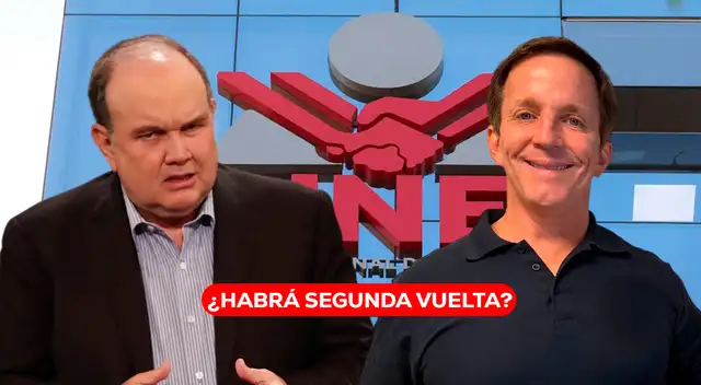 Conoce qué indica la Ley Orgánica de Elecciones respecto a una posible segunda vuelta entre Rafael López Aliaga y Francis Allison.