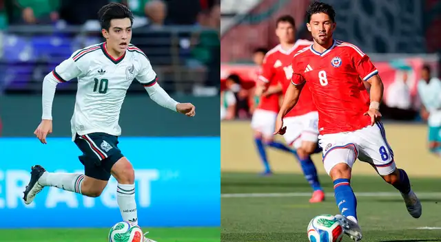 México y Chile juegan este martes por un partido amistoso internacional en Los Ángeles.