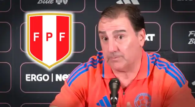 Néstor Lorenzo, DT de Colombia, dio rotunda opinión de la selección peruana