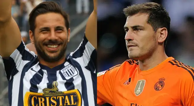 Iker Casillas reveló que quiso jugar con Claudio Pizarro, figura de Alianza Lima