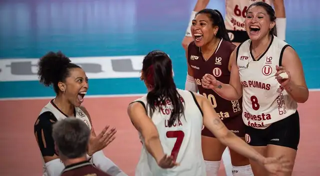 Universitario venció 3-2 a Sancor Seguros Vôlei de Brasil por la Noche de las Puma 2026. Universitario venció 3-2 a Sancor Seguros Vôlei de Brasil por la Noche de las Puma 2026.