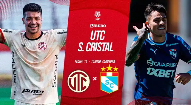 Sporting Cristal vs UTC EN VIVO por el Torneo Clausura 2026. Sporting Cristal vs UTC EN VIVO por el Torneo Clausura 2026.