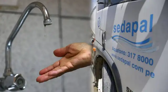 Este miércoles, varios sectores de Lima tendrán cortes de agua por mantenimiento de Sedapal.