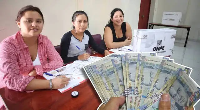Miembros de mesa en Perú recibirán S/ 165 esta semana. Miembros de mesa en Perú recibirán S/ 165 esta semana.