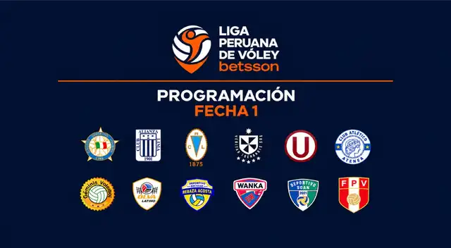 Este fin de semana comienza la Liga Peruana de Vóley Betsson Este fin de semana comienza la Liga Peruana de Vóley Betsson