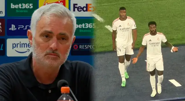 José Mourinho tuvo fuerte postura sobre actitud de Vinícius José Mourinho tuvo fuerte postura sobre actitud de Vinícius