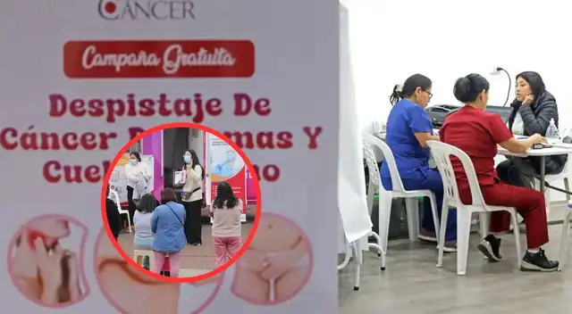 La Liga Contra el Cáncer brinda atención gratuita en SJL con su consultorio móvil.
