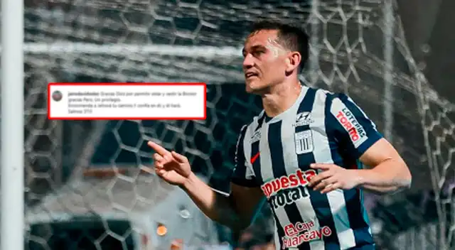 Jairo Vélez sorprende con potente mensaje previo al Alianza Lima contra Grau Jairo Vélez sorprende con potente mensaje previo al Alianza Lima contra Grau