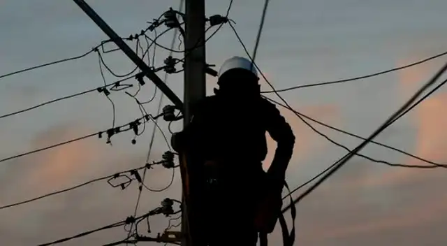 Corte de luz. Corte de luz.