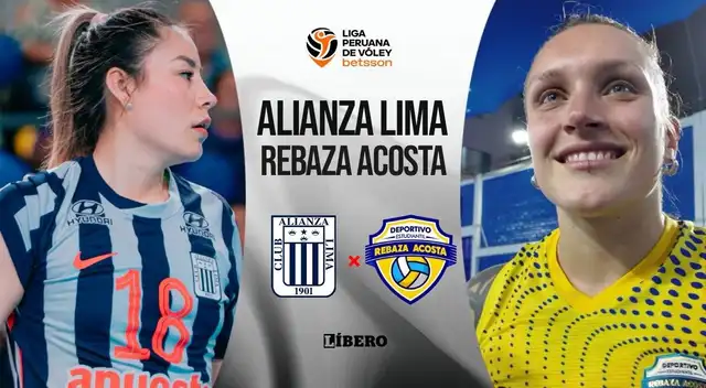 Alianza Lima vs Rebaza Acosta por la fecha 1 de la Liga Nacional de Vóley