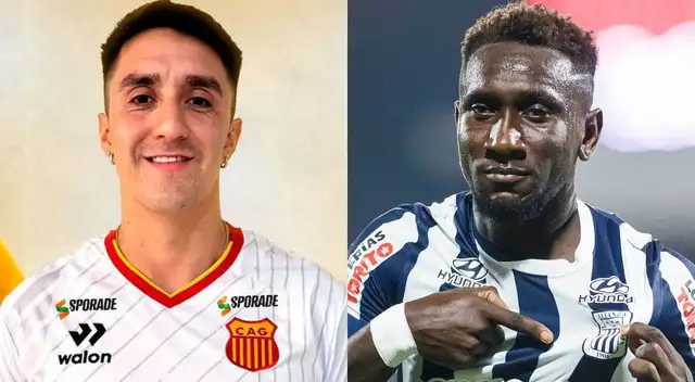 Ignacio Tapia, defensa de Atlético Grau, elogió a Eryc Castillo, atacante de Alianza Lima
