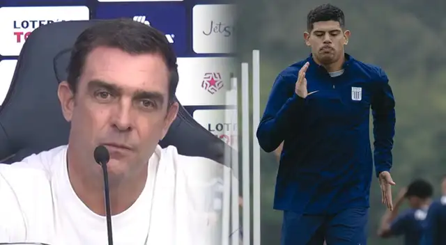 Pablo Guede preocupa a los hinchas de Alianza Lima por el estado de Esteban Pavez