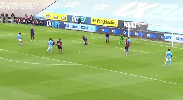 Gol de Luis Iberico para el Sporting Cristal vs Comerciantes Unidos