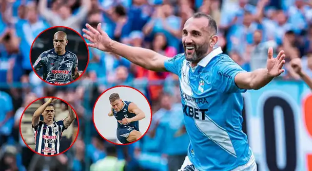 Hernán Barcos lleva 14 goles en la temporada. Foto: composición Líbero
