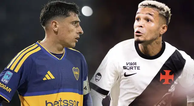 Boca Juniors vs Vasco da Gama por la Copa Sudamericana.