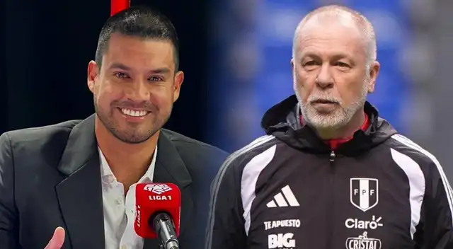 Erick Delgado indignado con Mano Menezes. Erick Delgado indignado con Mano Menezes.