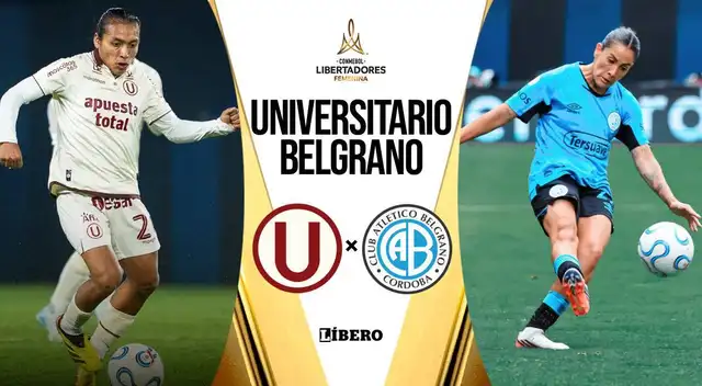 Universitario y Belgrano jugarán por la Copa Libertadores Femenino 2026