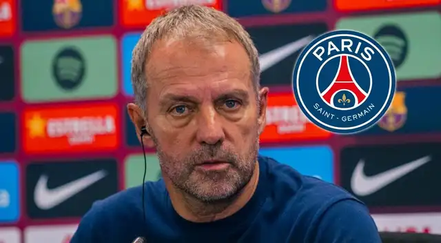 Hansi Flick elogió al PSG tras derrota de Barcelona