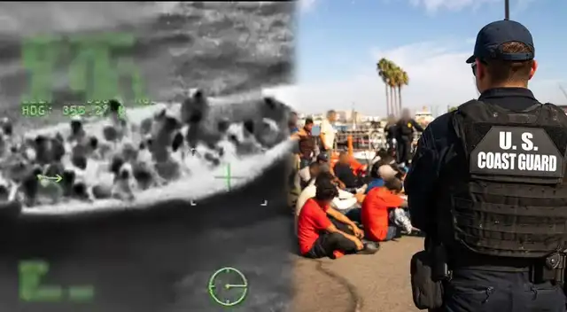 La Guardia Costera de EE. UU. repatrió a 63 migrantes tras interceptar una embarcación en el paso de la Mona. La Guardia Costera de EE. UU. repatrió a 63 migrantes tras interceptar una embarcación en el paso de la Mona.