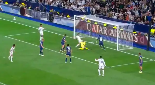 Gol de Bernardo Silva para el 1-0 de Real Madrid ante Leipzig por Champions League